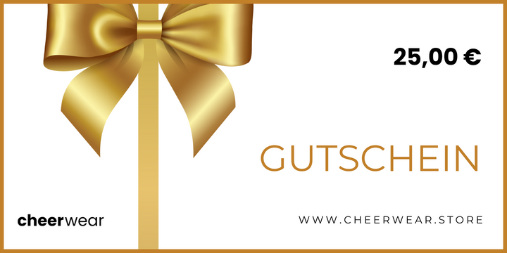 Geschenkgutschein - cheerwear