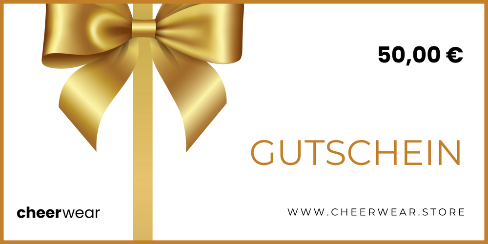 Geschenkgutschein - cheerwear